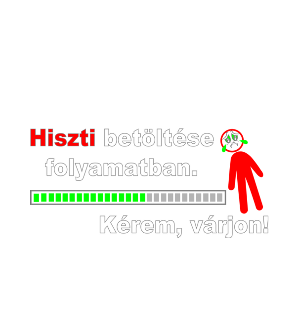  minta fehér pólón