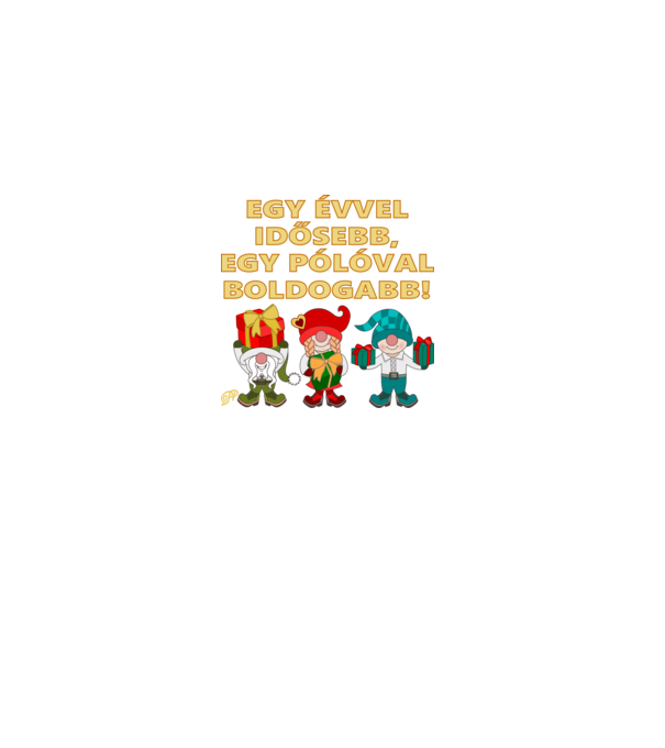  minta fehér pólón