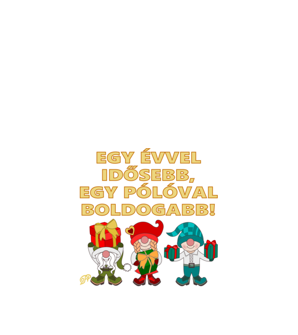 minta fehér pólón