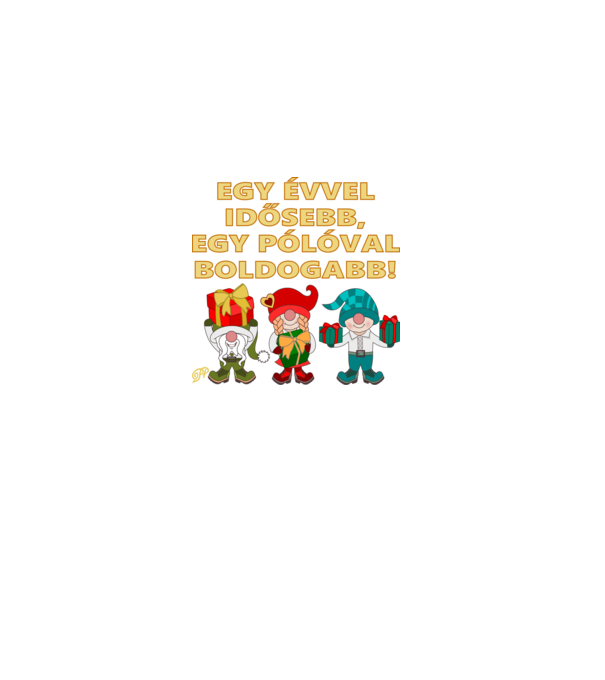  minta fehér pólón