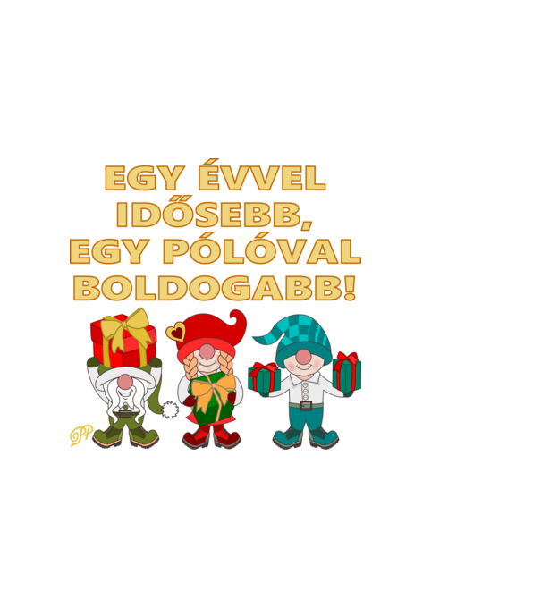  minta fehér pólón