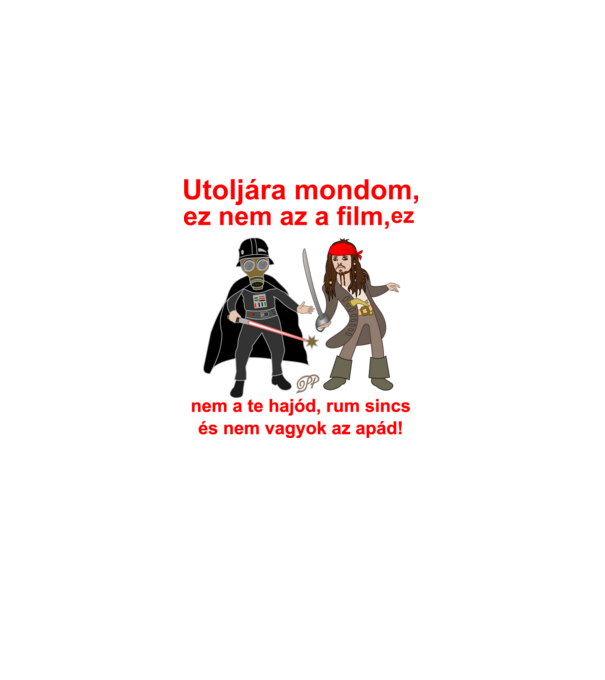  minta fekete pólón