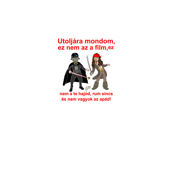  minta fekete pólón