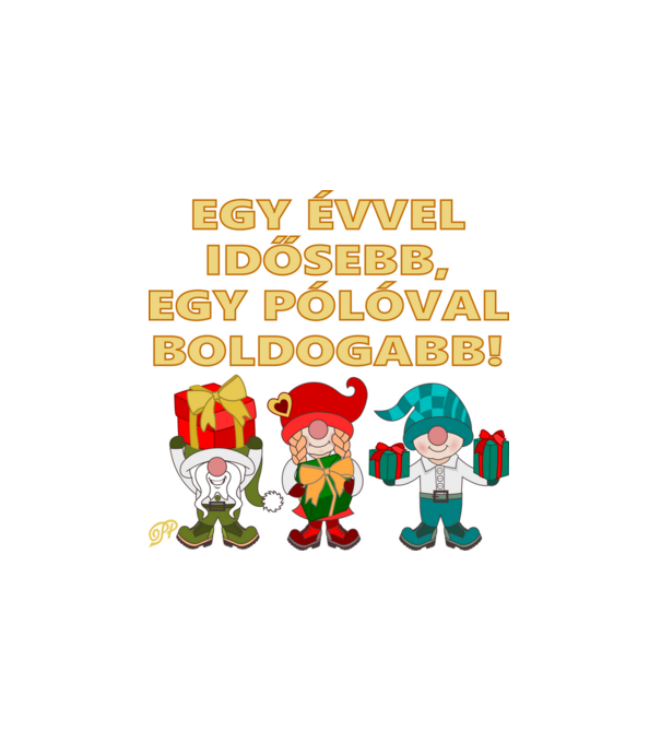  minta fehér pólón