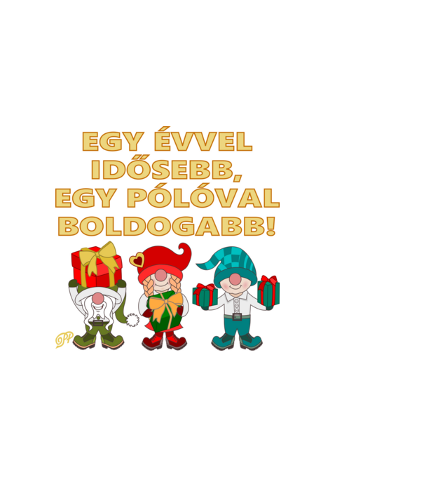 minta fehér pólón