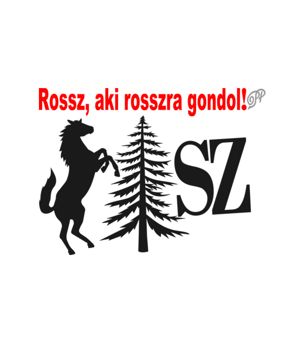  minta fehér pólón