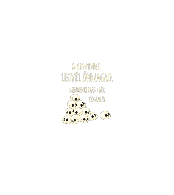  minta fekete pólón