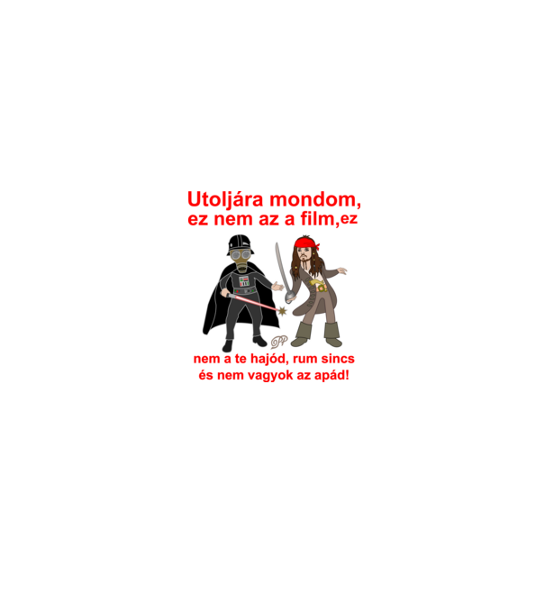  minta fekete pólón