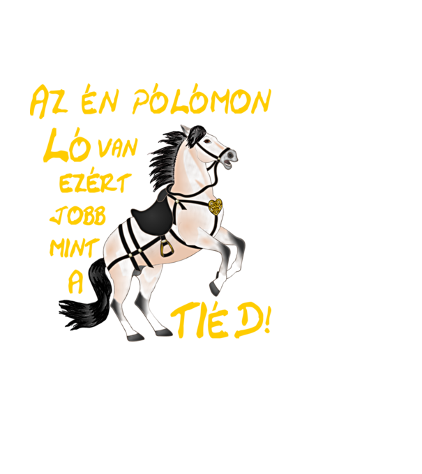  minta fekete pólón