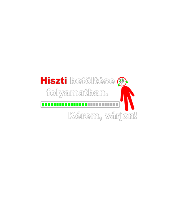  minta fehér pólón