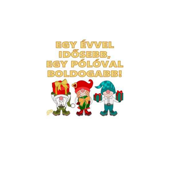  minta fehér pólón