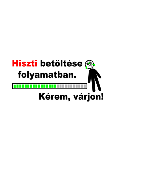  minta világoskék pólón
