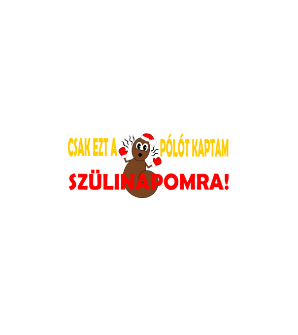  minta fehér pólón