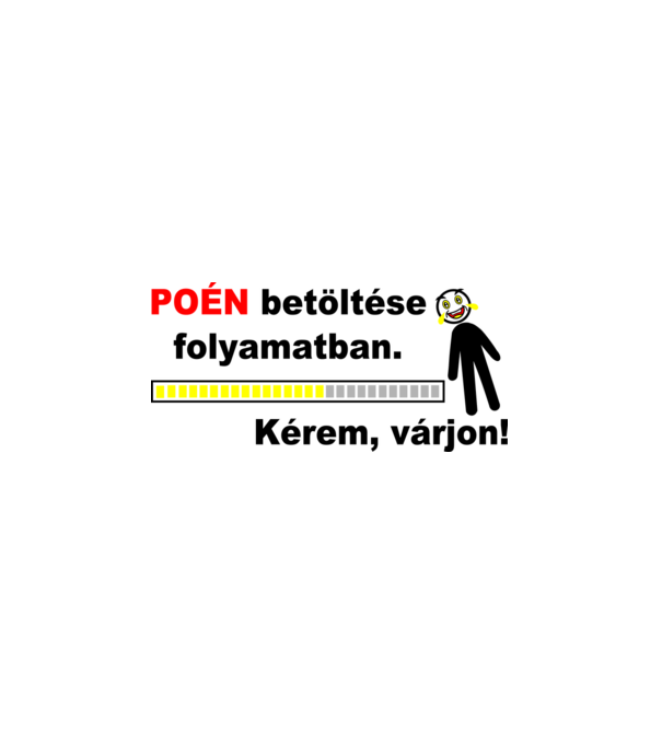  minta fehér pólón