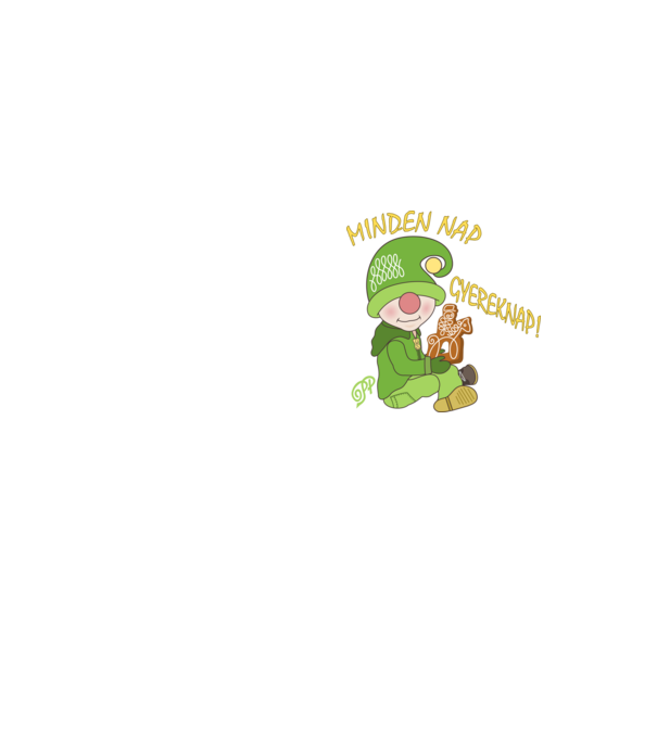  minta neonsárga pólón
