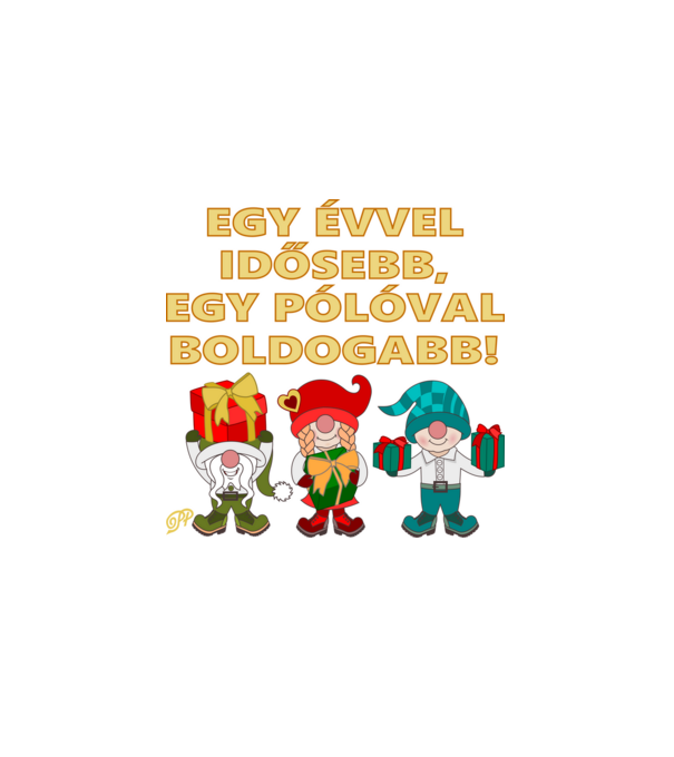  minta fehér pólón