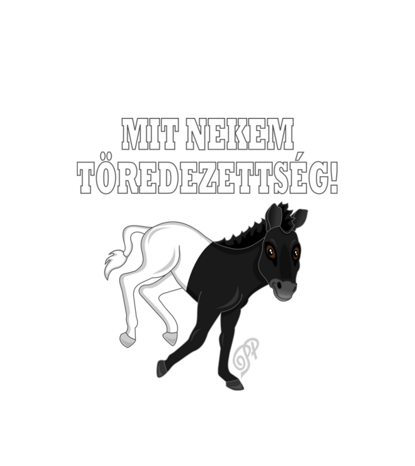  minta fehér pólón
