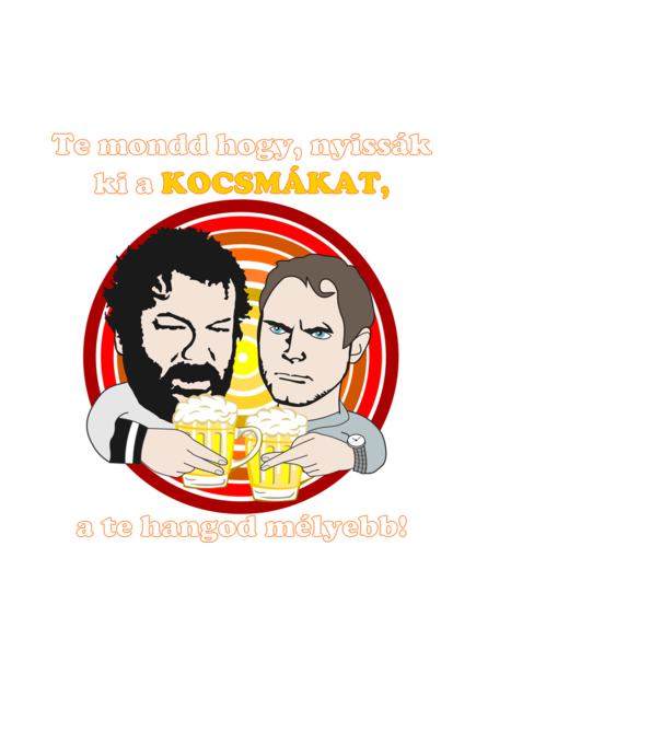  minta fekete pólón