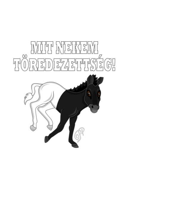  minta fehér pólón