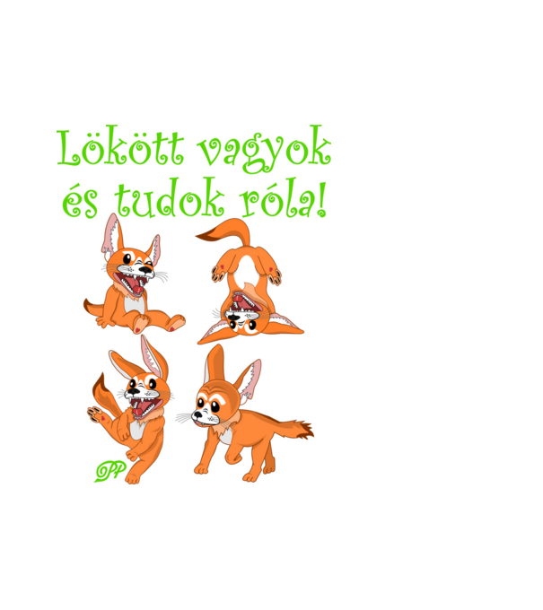  minta fehér pólón