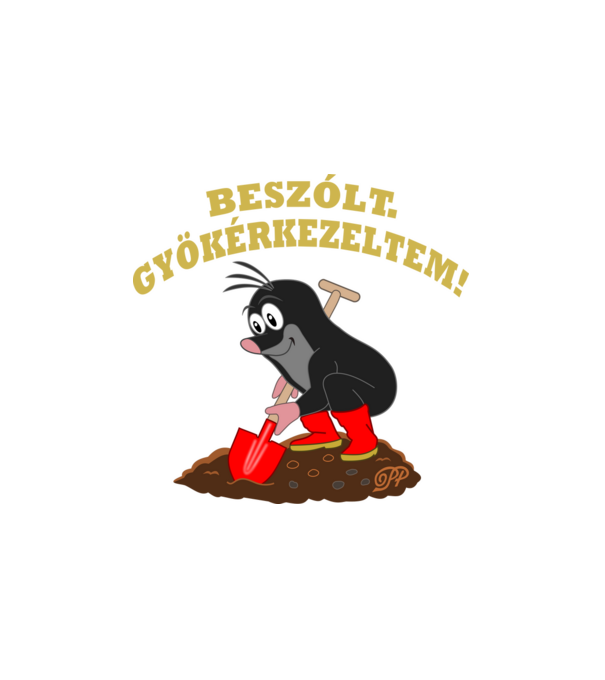  minta fehér pólón