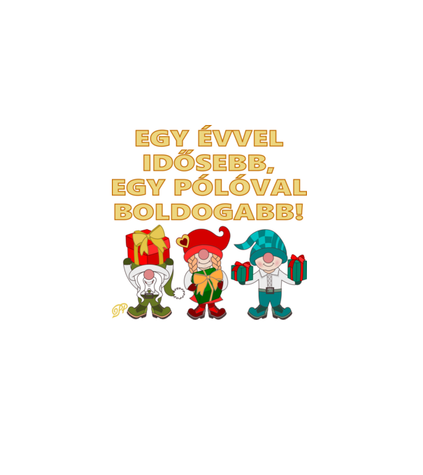  minta fehér pólón