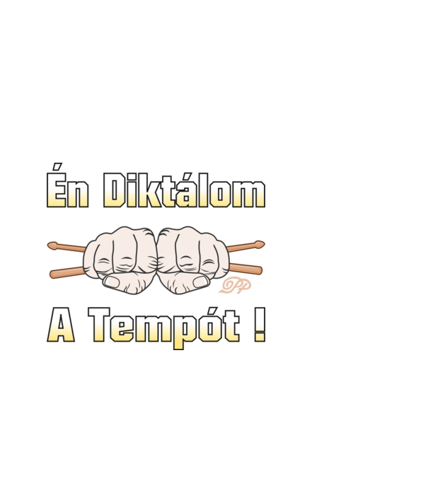  minta fekete pólón