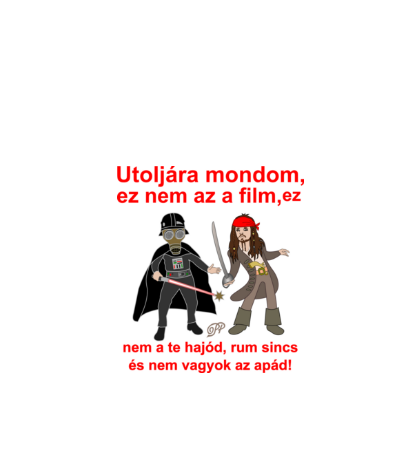  minta fekete pólón