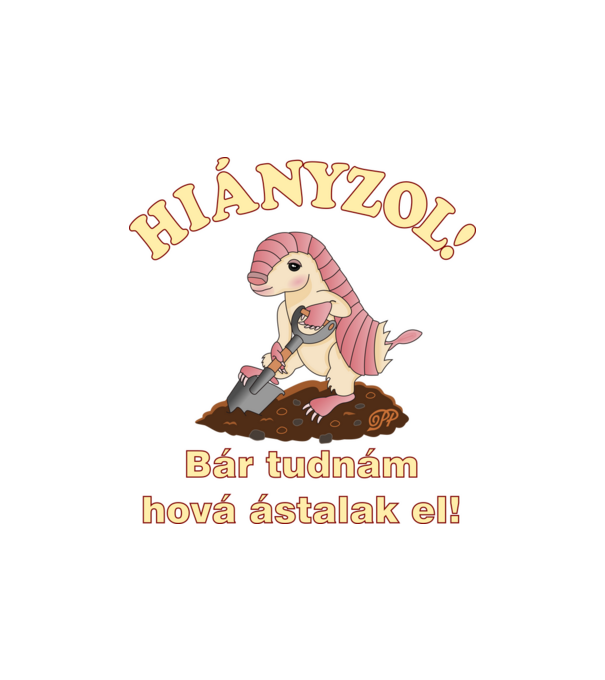  minta homokszín pólón