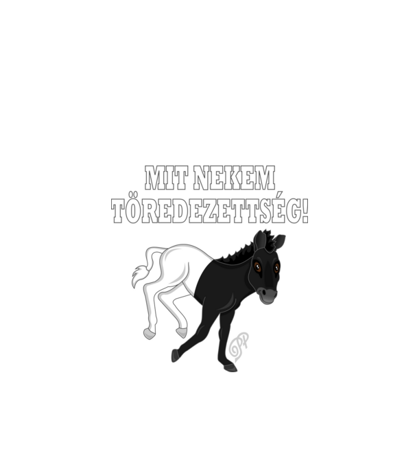  minta fekete pólón