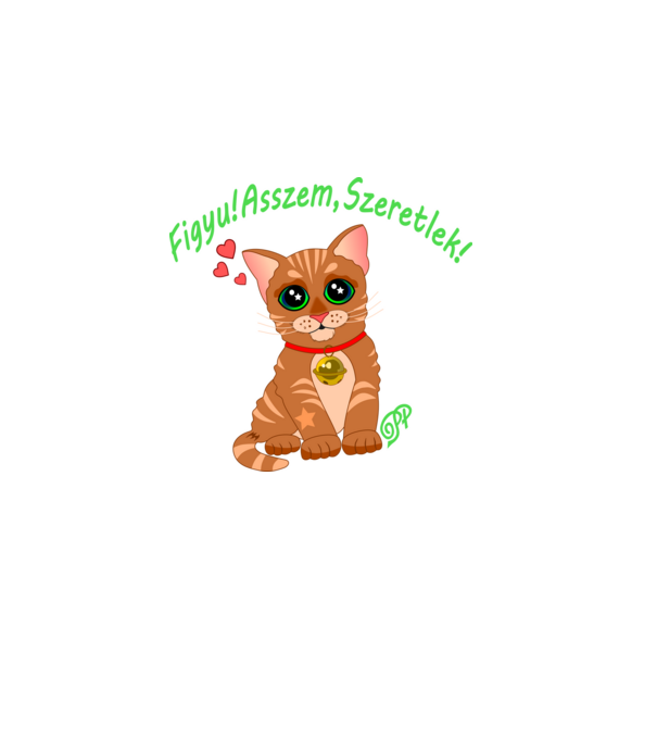  minta királykék pólón