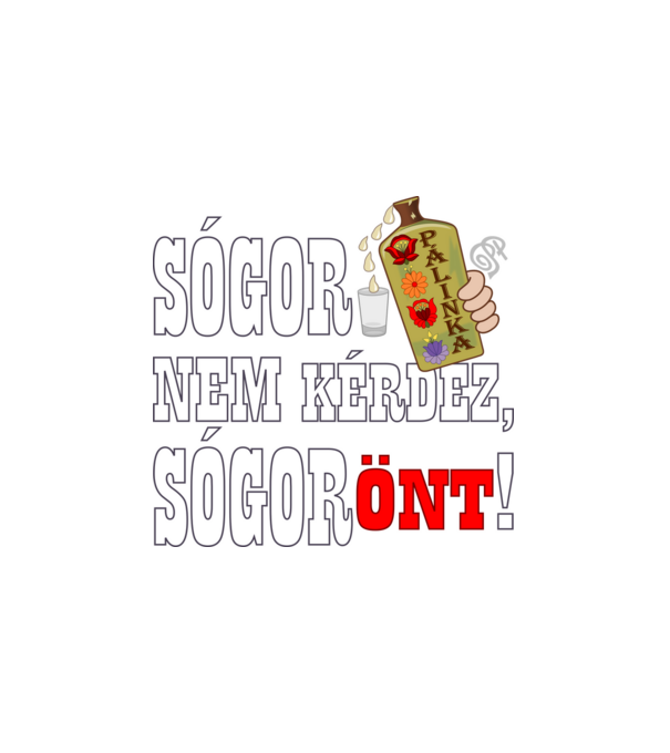 minta fehér pólón