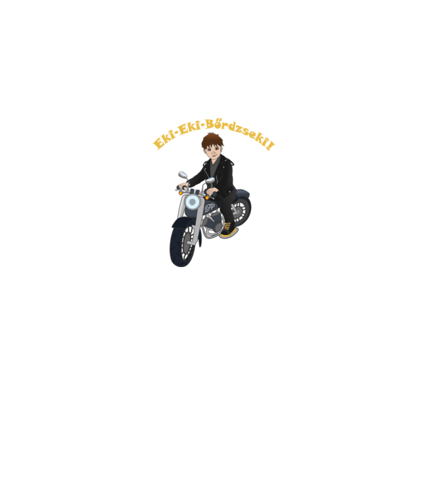  minta királykék pólón