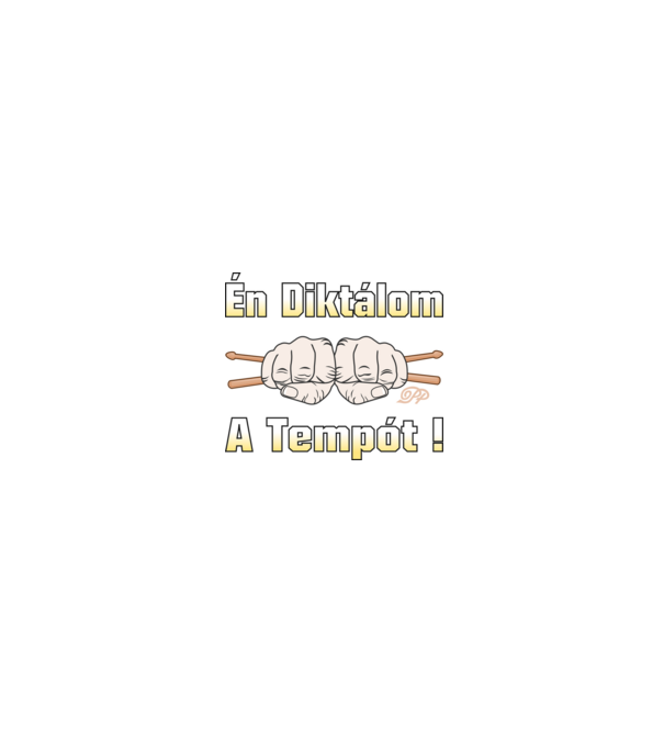 minta fekete pólón