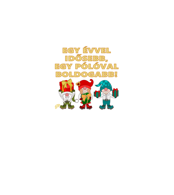  minta fehér pólón
