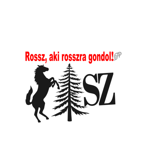 minta fehér pólón