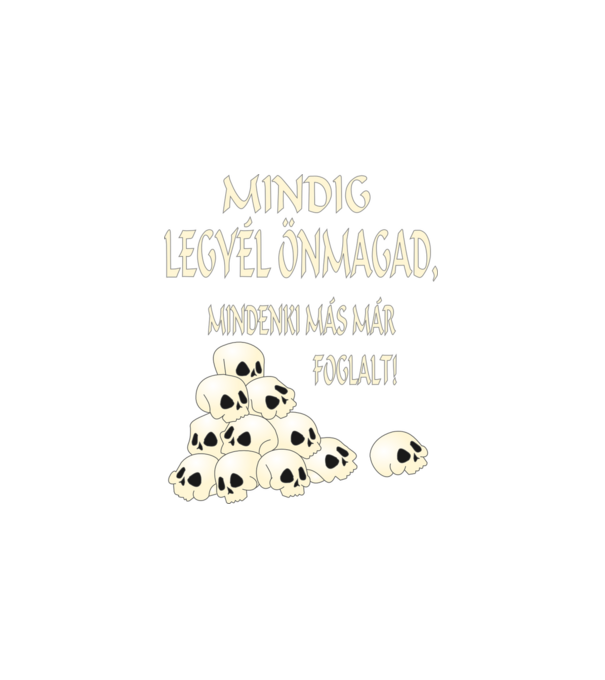  minta fehér pólón