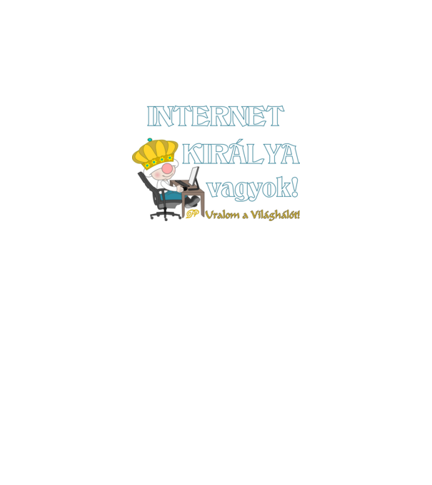  minta királykék pólón