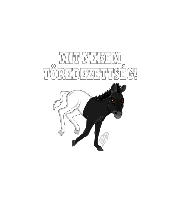  minta fehér pólón