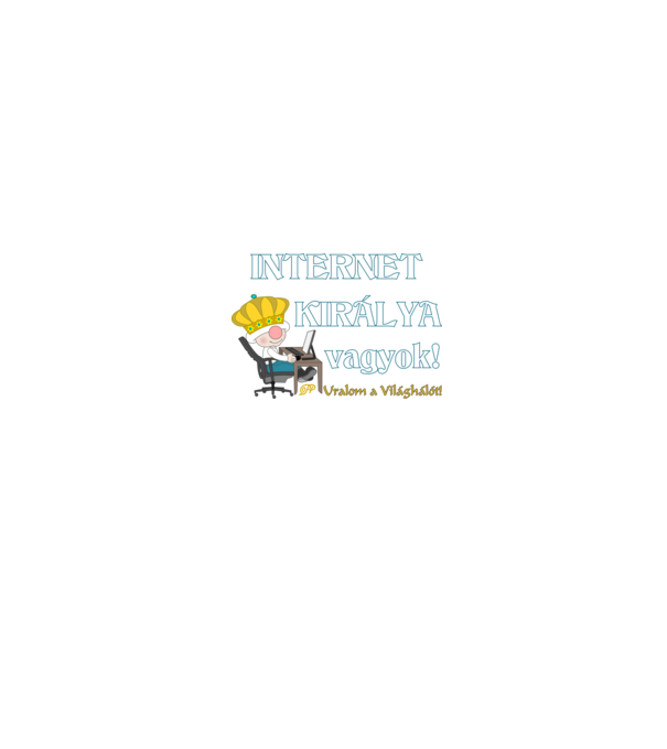  minta királykék pólón