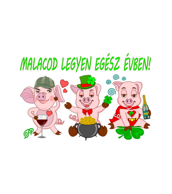  minta fehér pólón