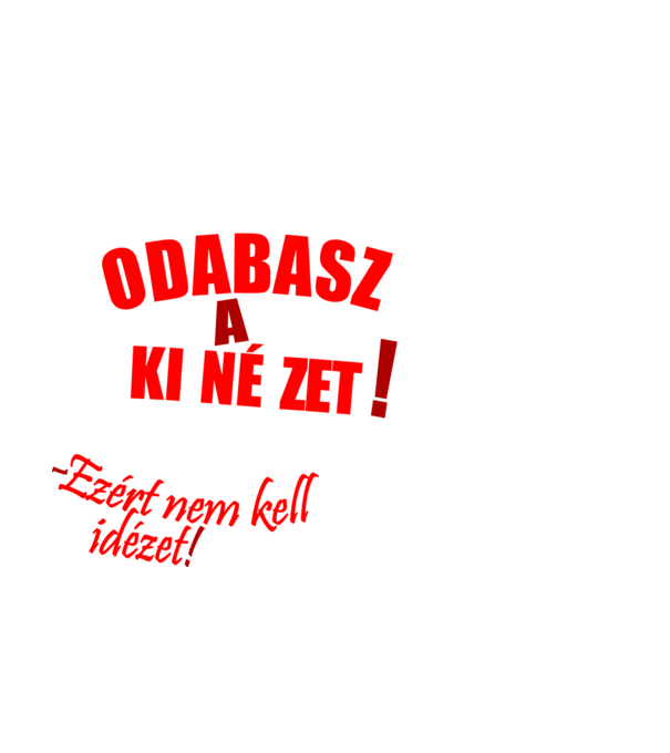  minta fekete pólón
