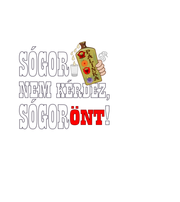  minta fehér pólón