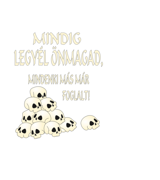  minta fekete pólón