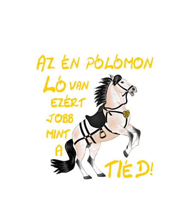  minta fehér pólón