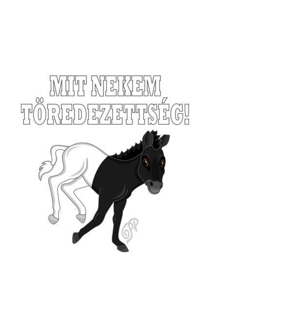  minta fekete pólón