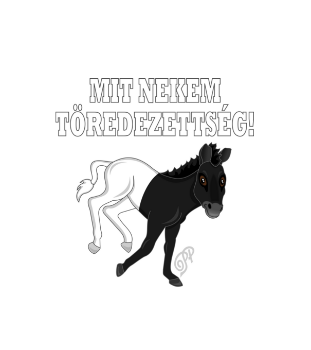  minta fehér pólón