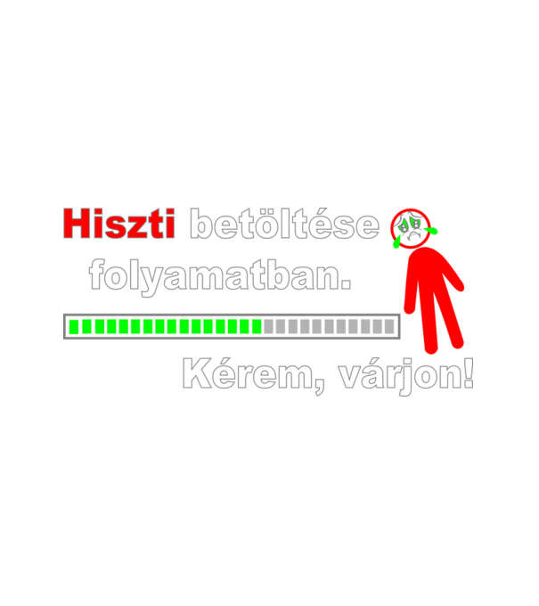  minta fehér pólón