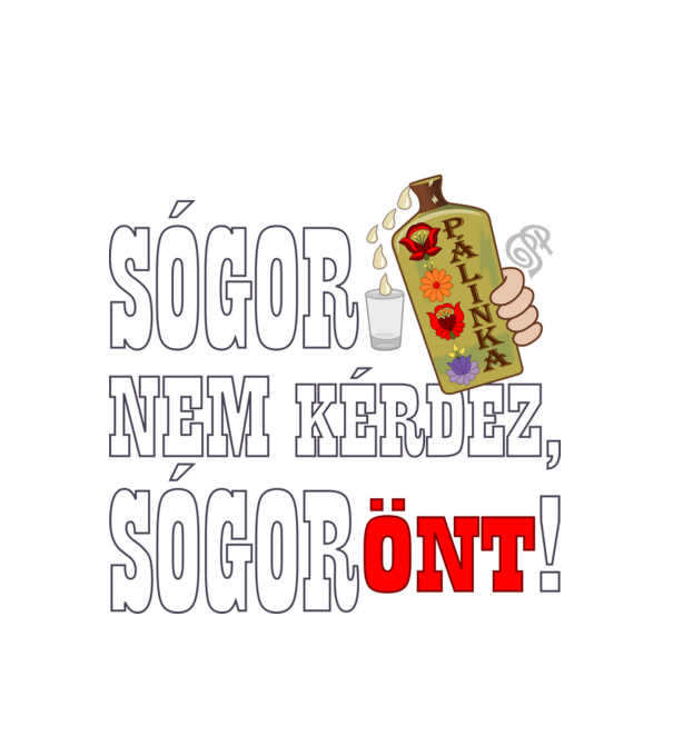  minta fehér pólón