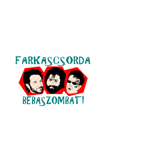  minta fekete pólón